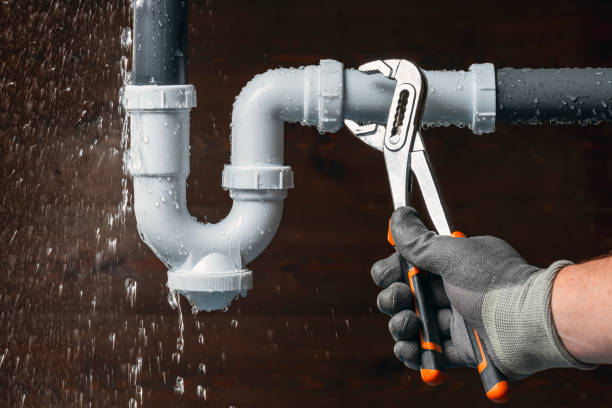 Professional Drain Cleaning technician working in Willis Wharf, VA
